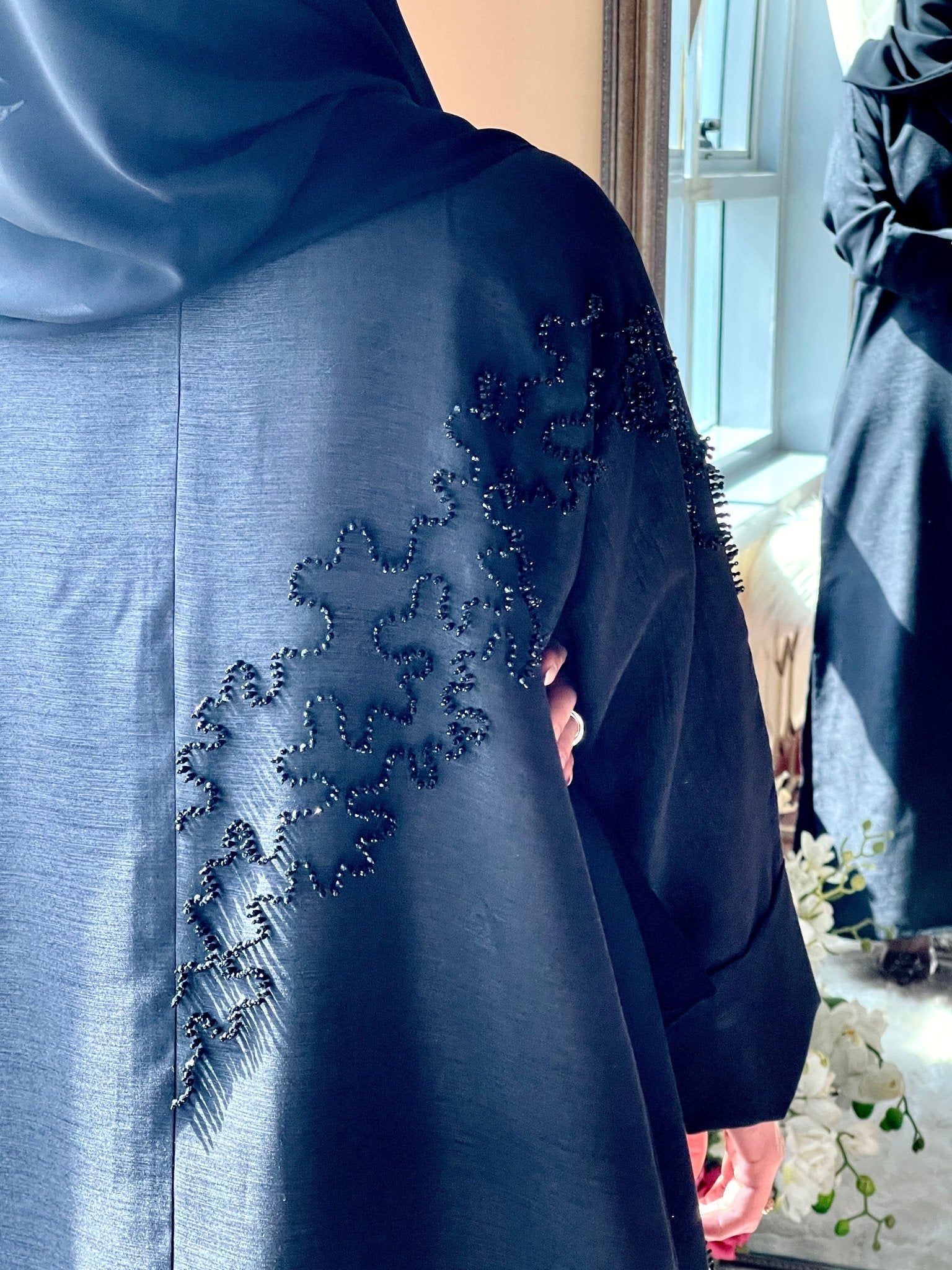 C - Black - Eid - Abaya - Set