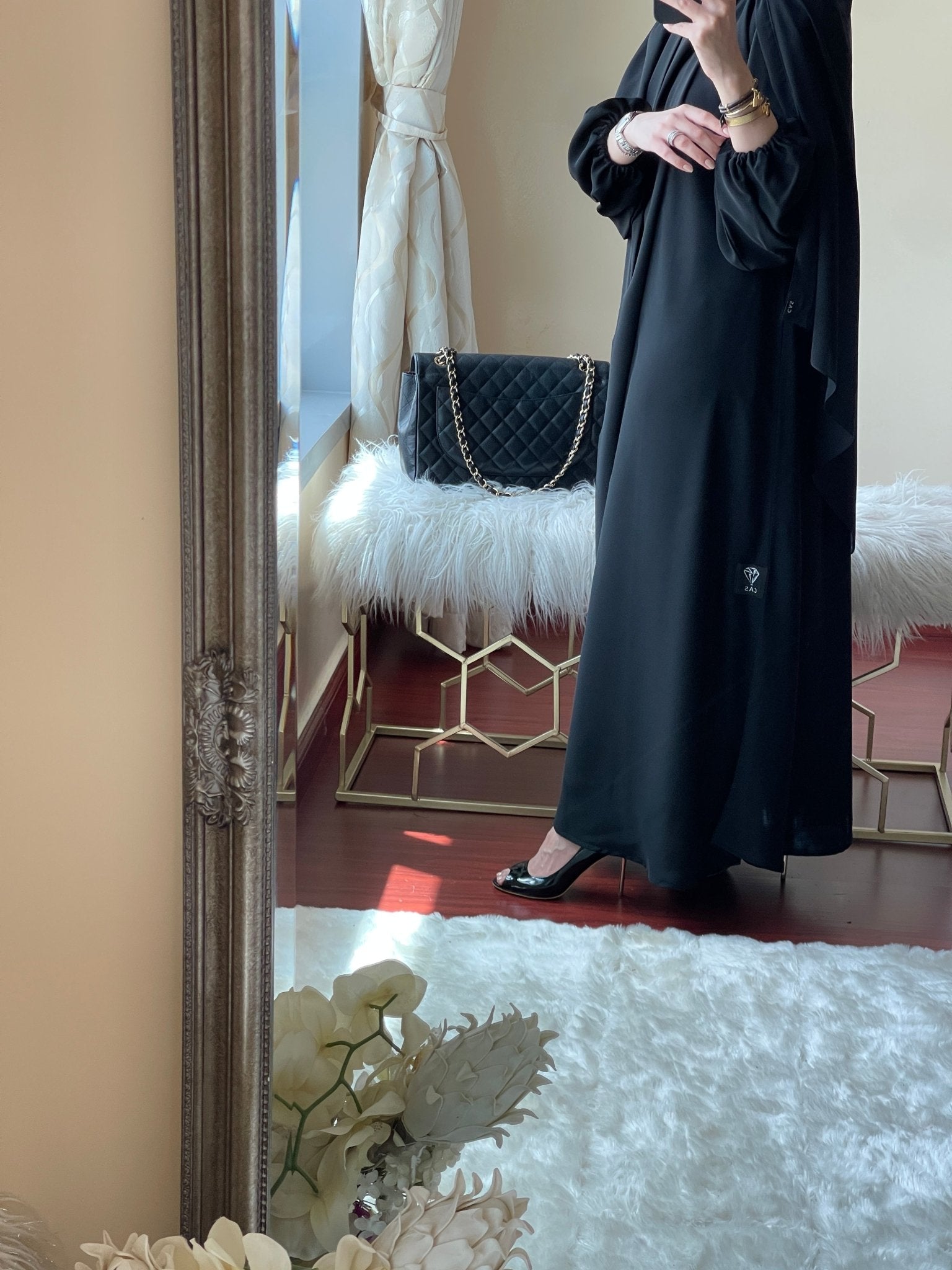 C - Black - Nada - Abaya - Set