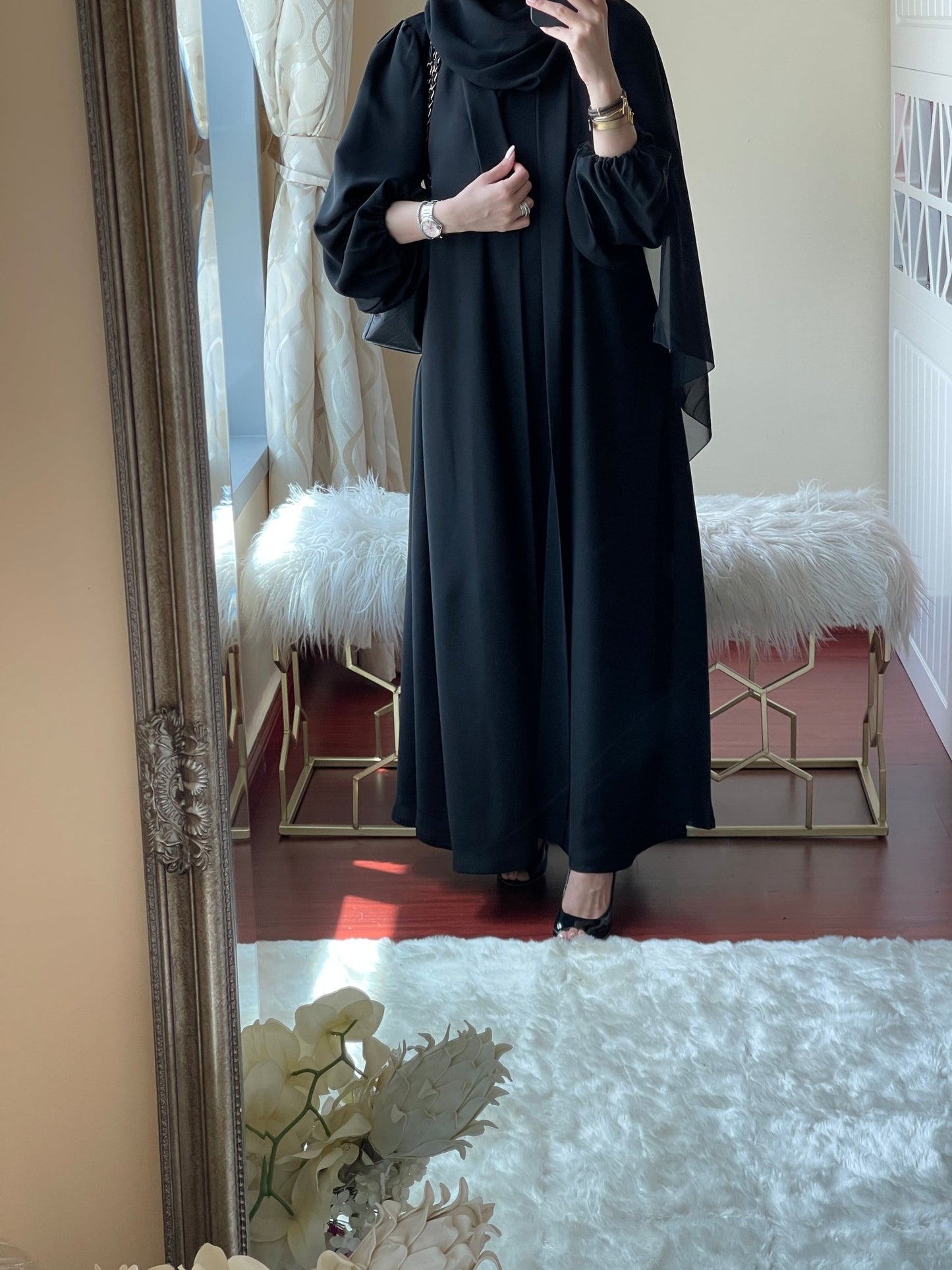 C - Black - Nada - Abaya - Set