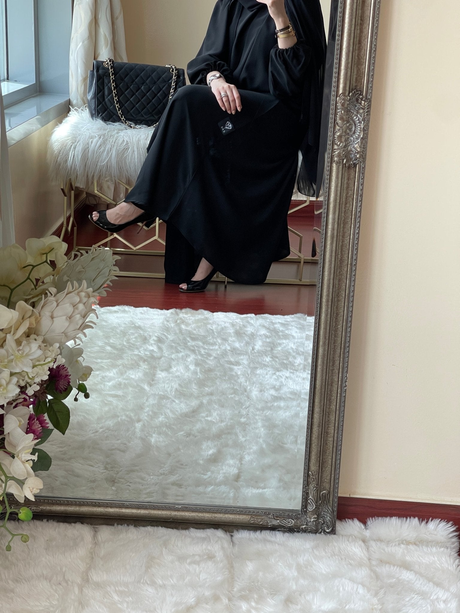 C - Black - Nada - Abaya - Set