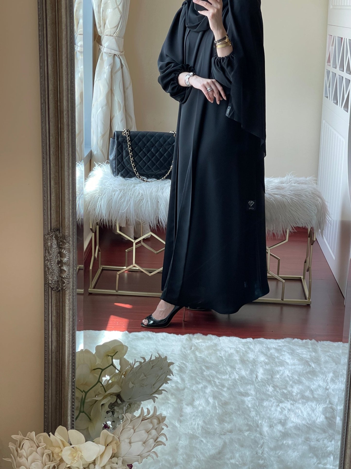 C - Black - Nada - Abaya - Set