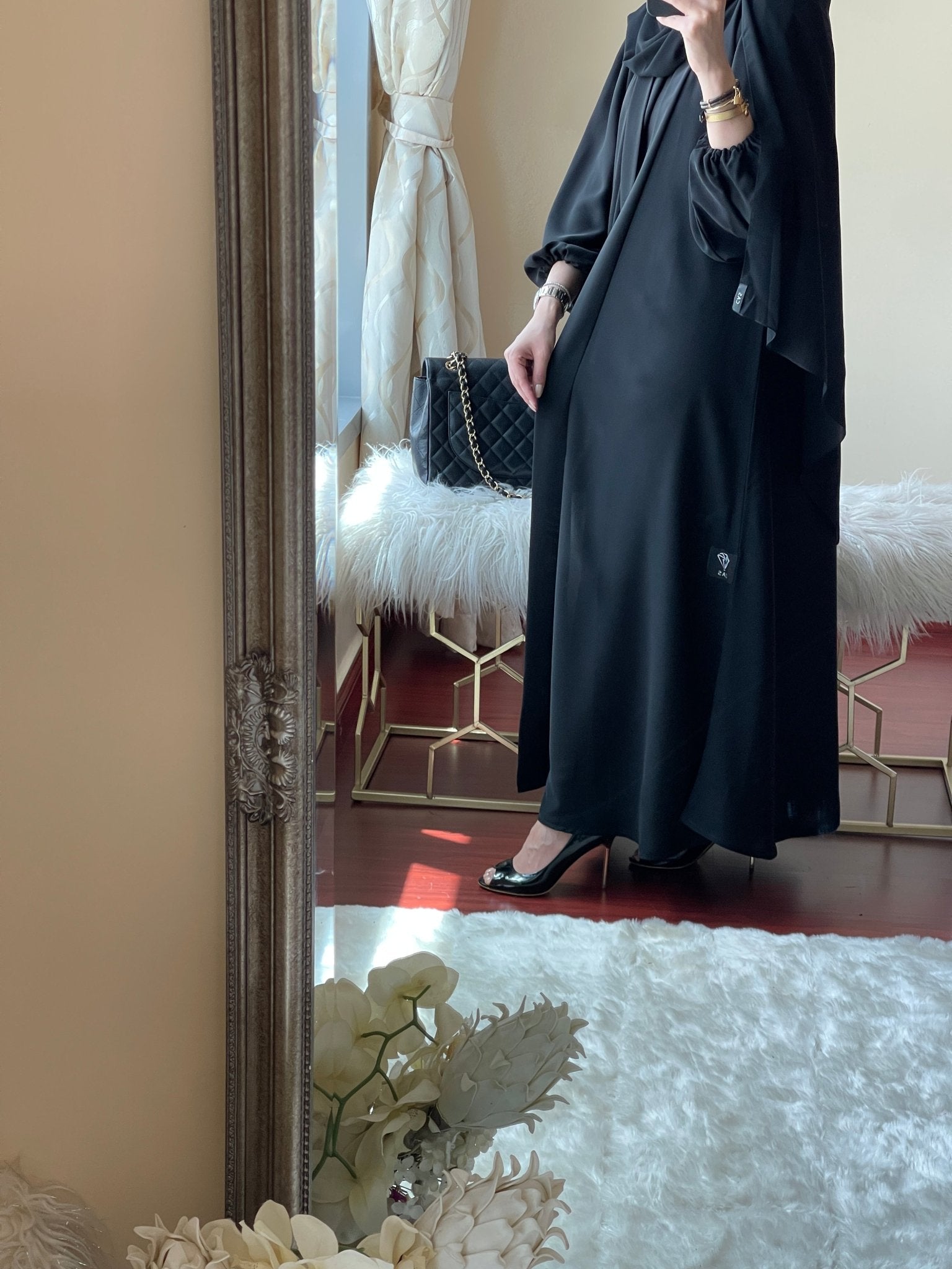 C - Black - Nada - Abaya - Set