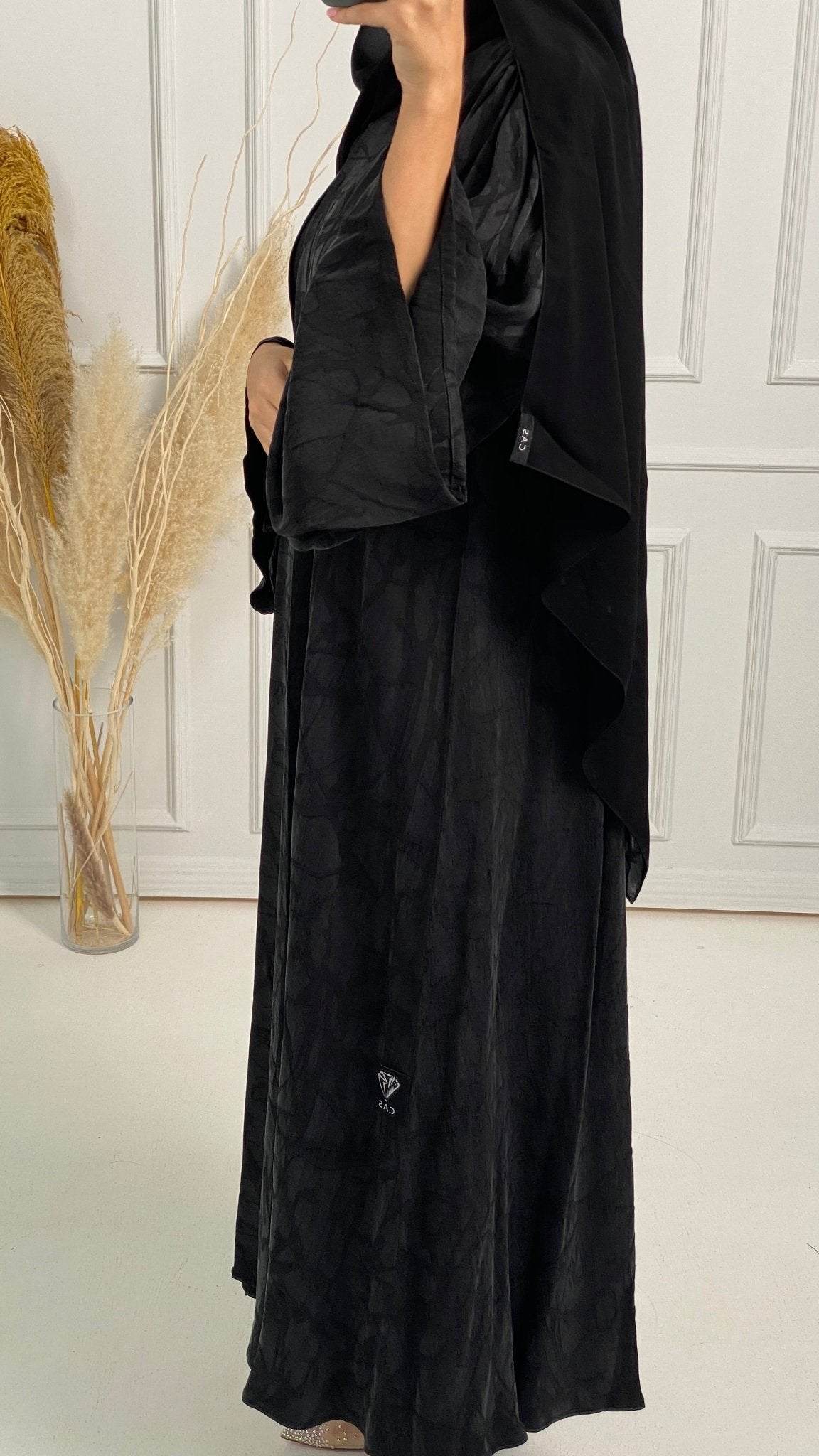 C - Black - Premium - Abaya