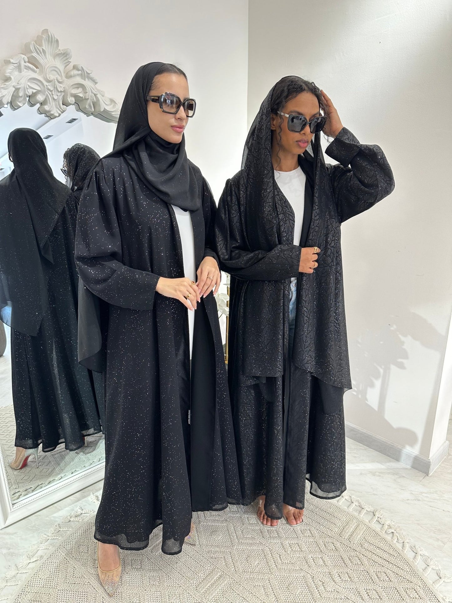 C Black Summer Work Abaya 28