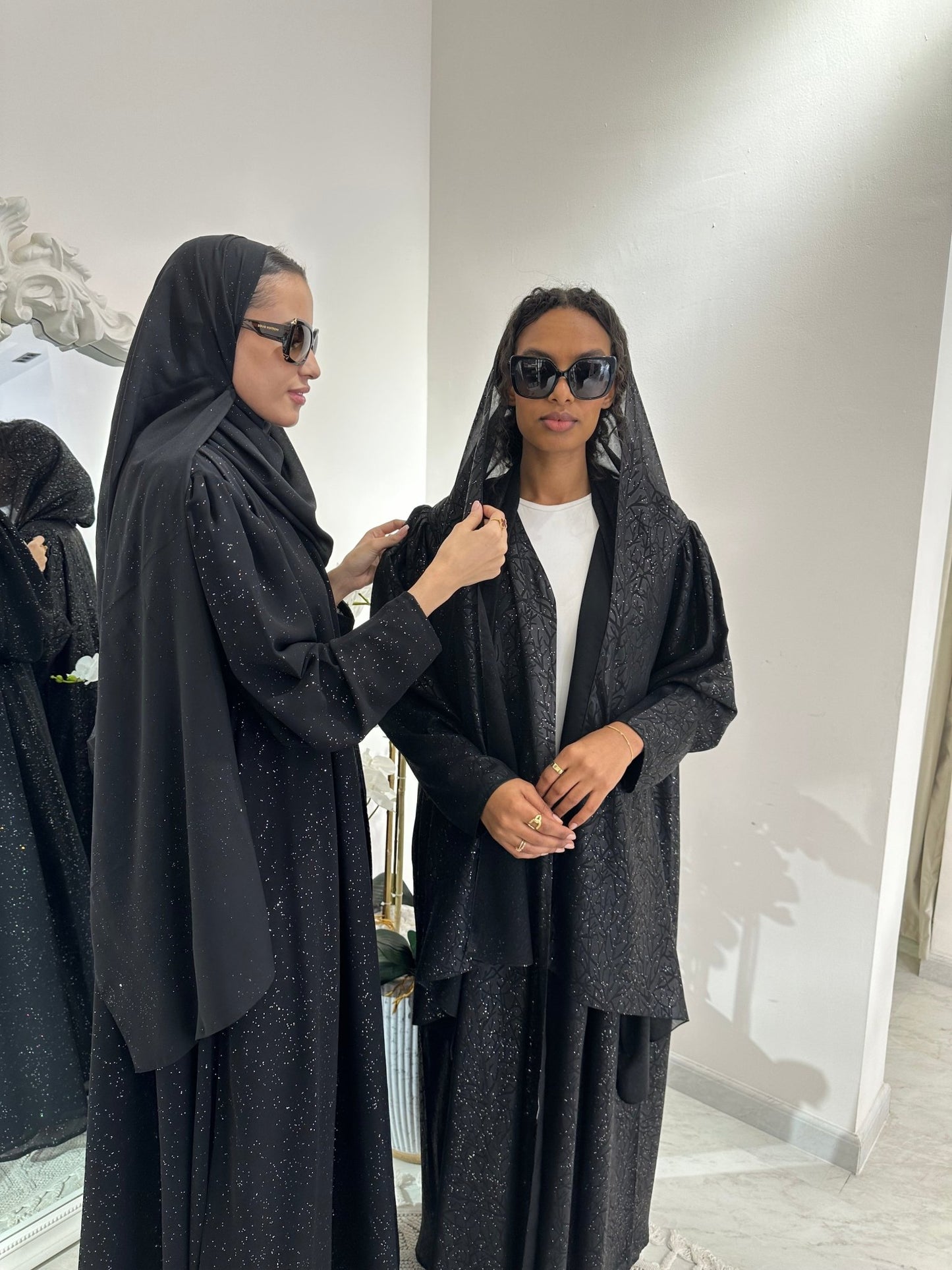 C Black Summer Work Abaya 28