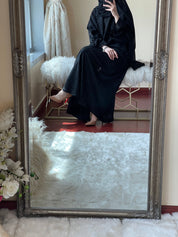 C - Black - Work - Abaya - Set - 03
