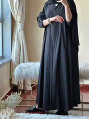 C - Black - Work - Abaya - Set - 120