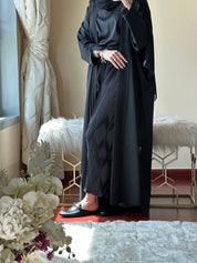 C - Black - Work - Abaya - Set - 122 - 01
