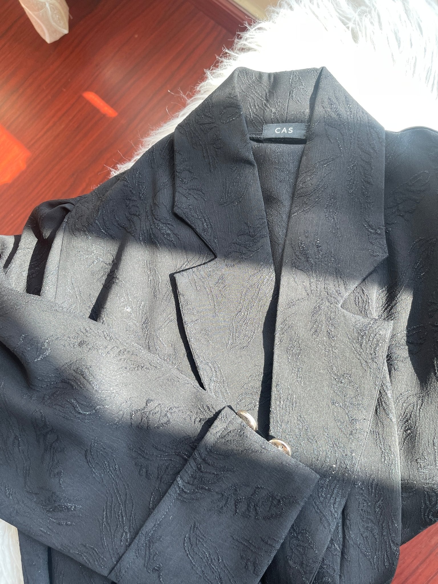 C - Black - Work - Abaya - Set - 66