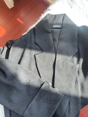 C - Black - Work - Abaya - Set - 66