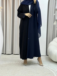 عباية زرقاء سوداء - XS / 49