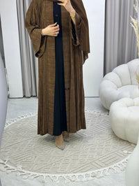 C Caramel Marble Premium Abaya - XS / 49