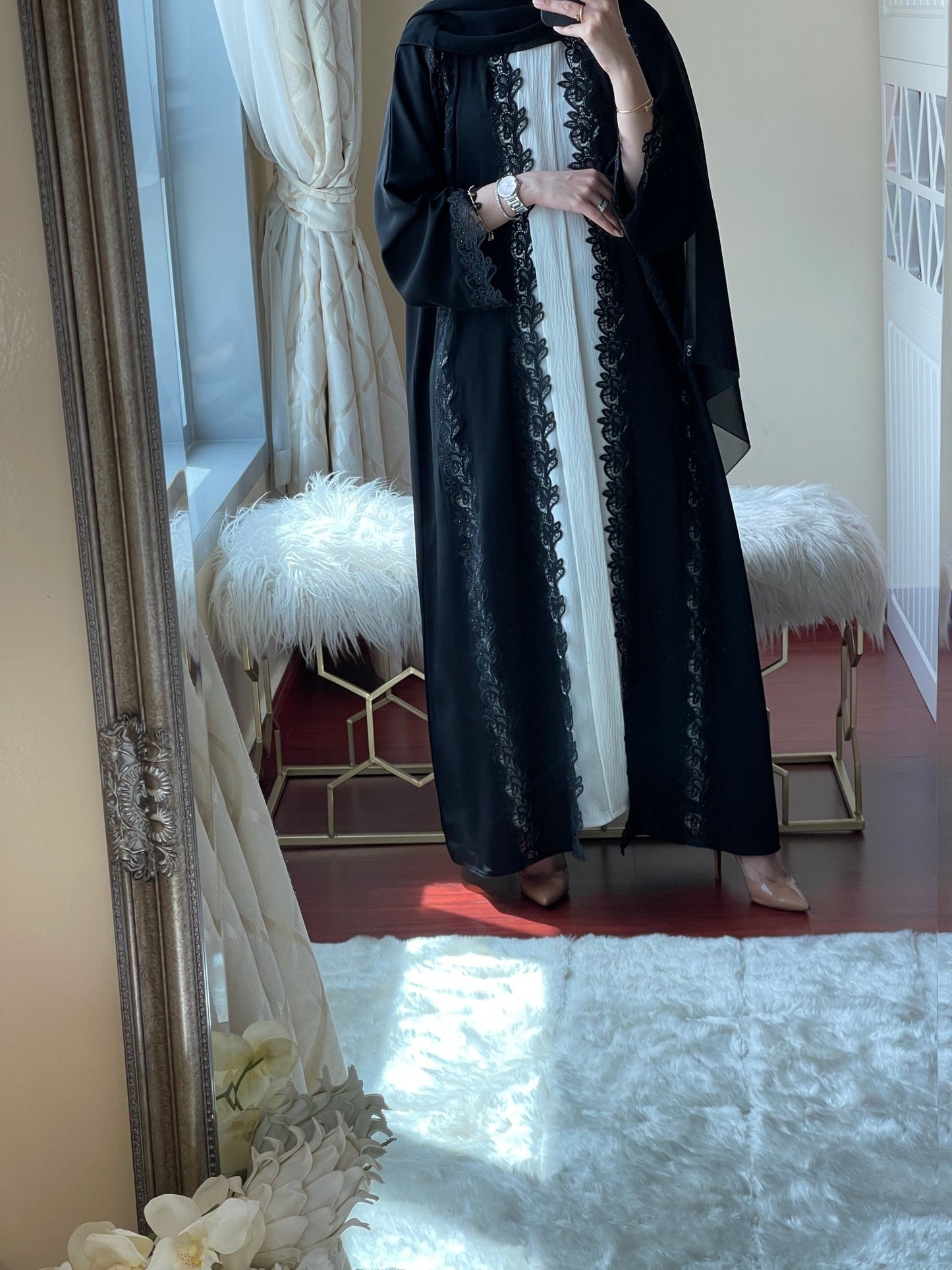 C - Classic - Eid - Abaya - 08