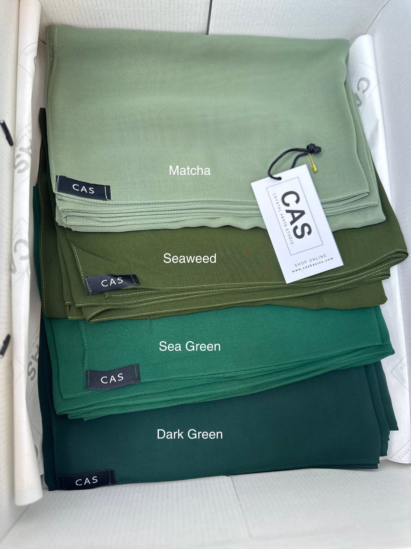 C Dark Green Sheila Box