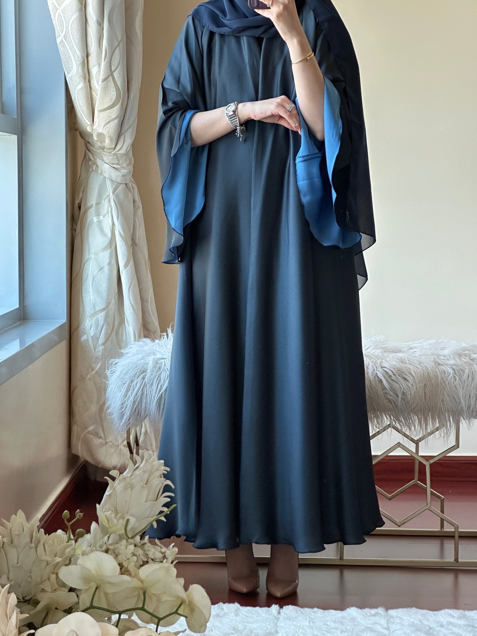 C - DarkBlue - LightBlue - Duotone - Abaya