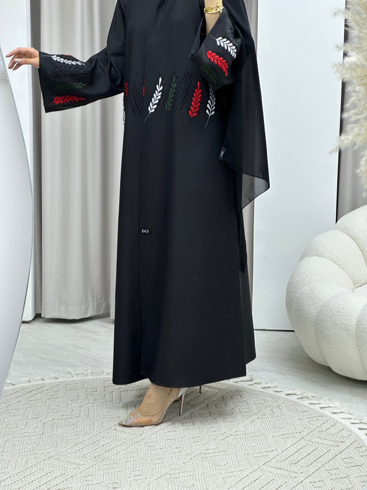 C Emirati National Day Abaya Set 03