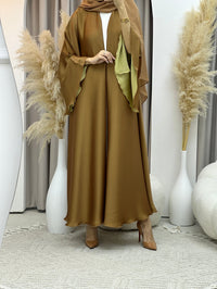 C Gold Kloosh Duotone Abaya - XS / 49