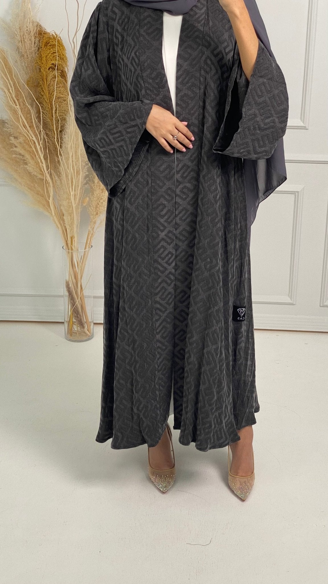 C - Grey Premium Abaya