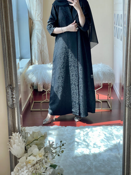 C - Jacquard - Ramadan - Abaya - Set - 15