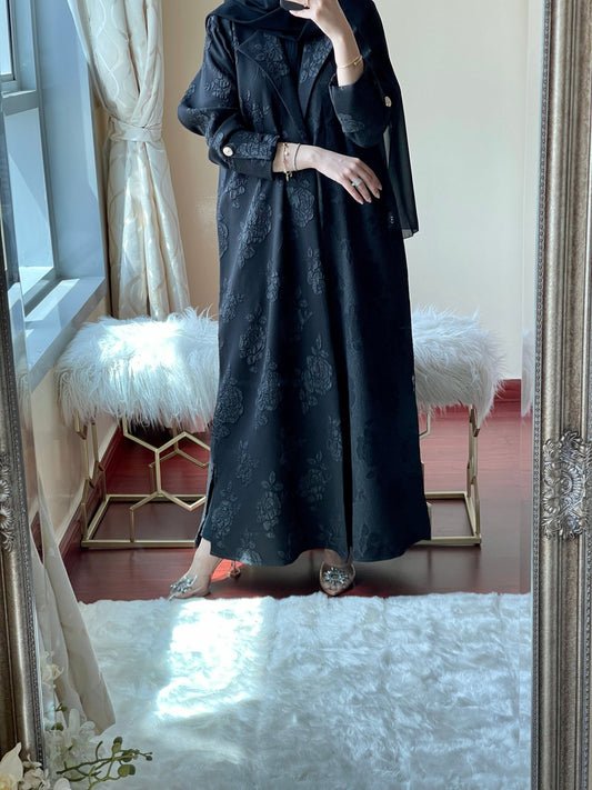 C - Jacquard - Ramadan - Abaya - Set - 20