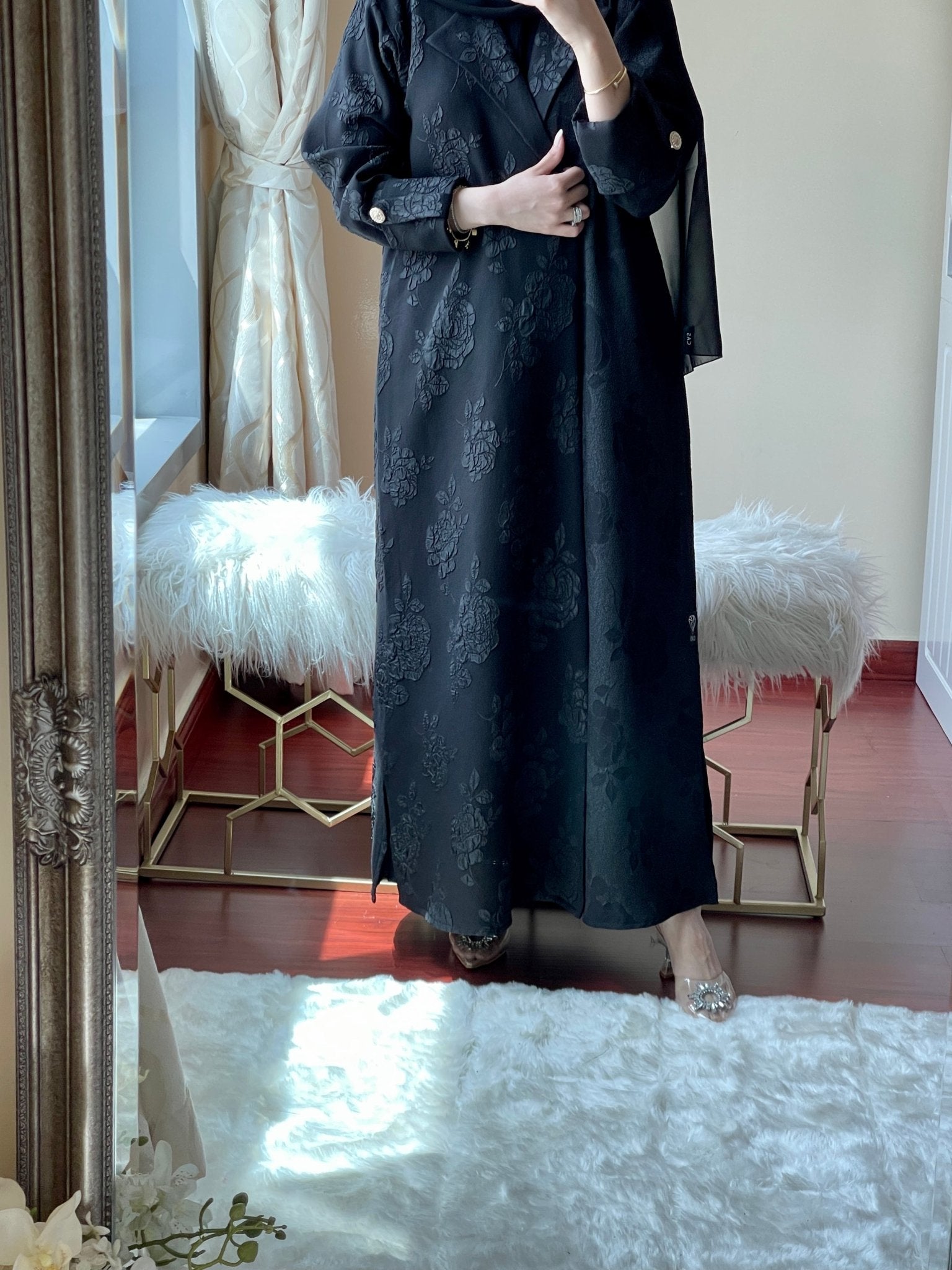 C - Jacquard - Ramadan - Abaya - Set - 20