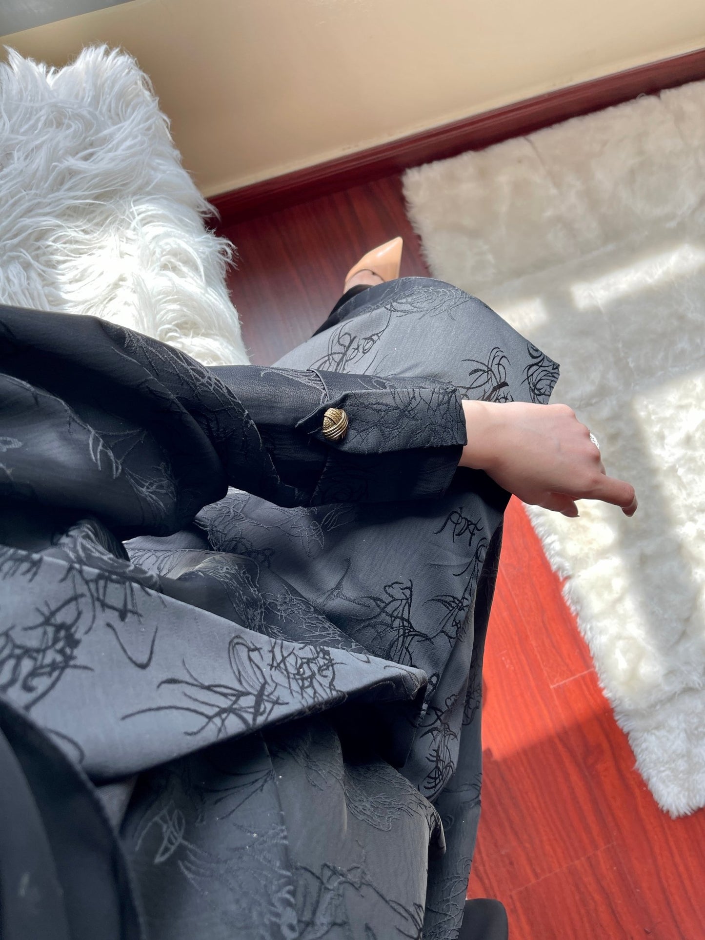 C - Jacquard - Ramadan - Abaya - Set - 24