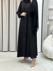 C Lace Jacquard Kloosh Abaya Set