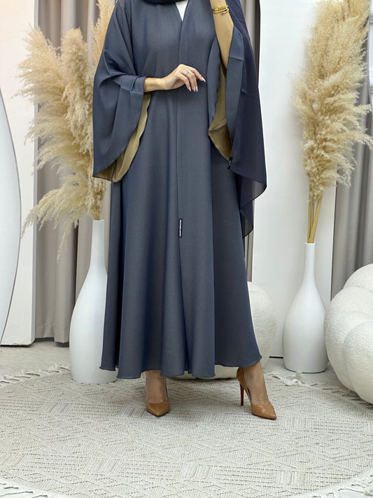 C Light Blue Kloosh Duotone Abaya