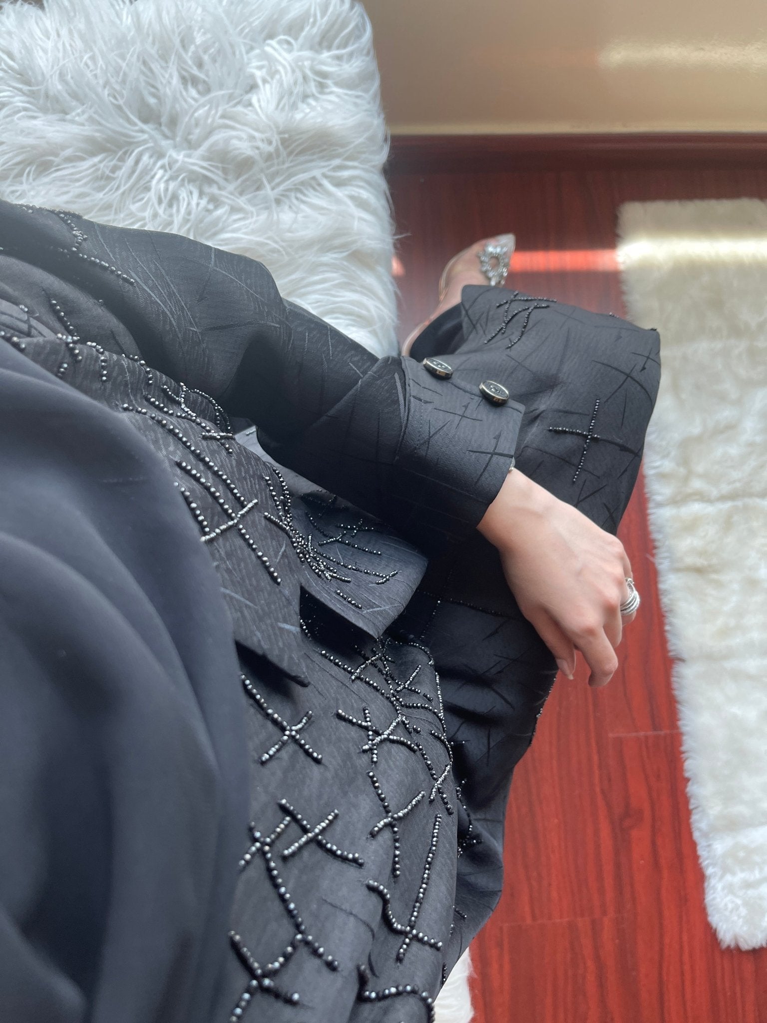 C - May - Jacquard - Abaya - Set - 07 - 01