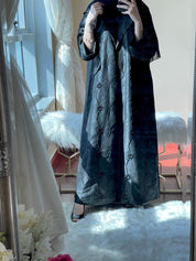 C - May - Jacquard - Abaya - Set - 07