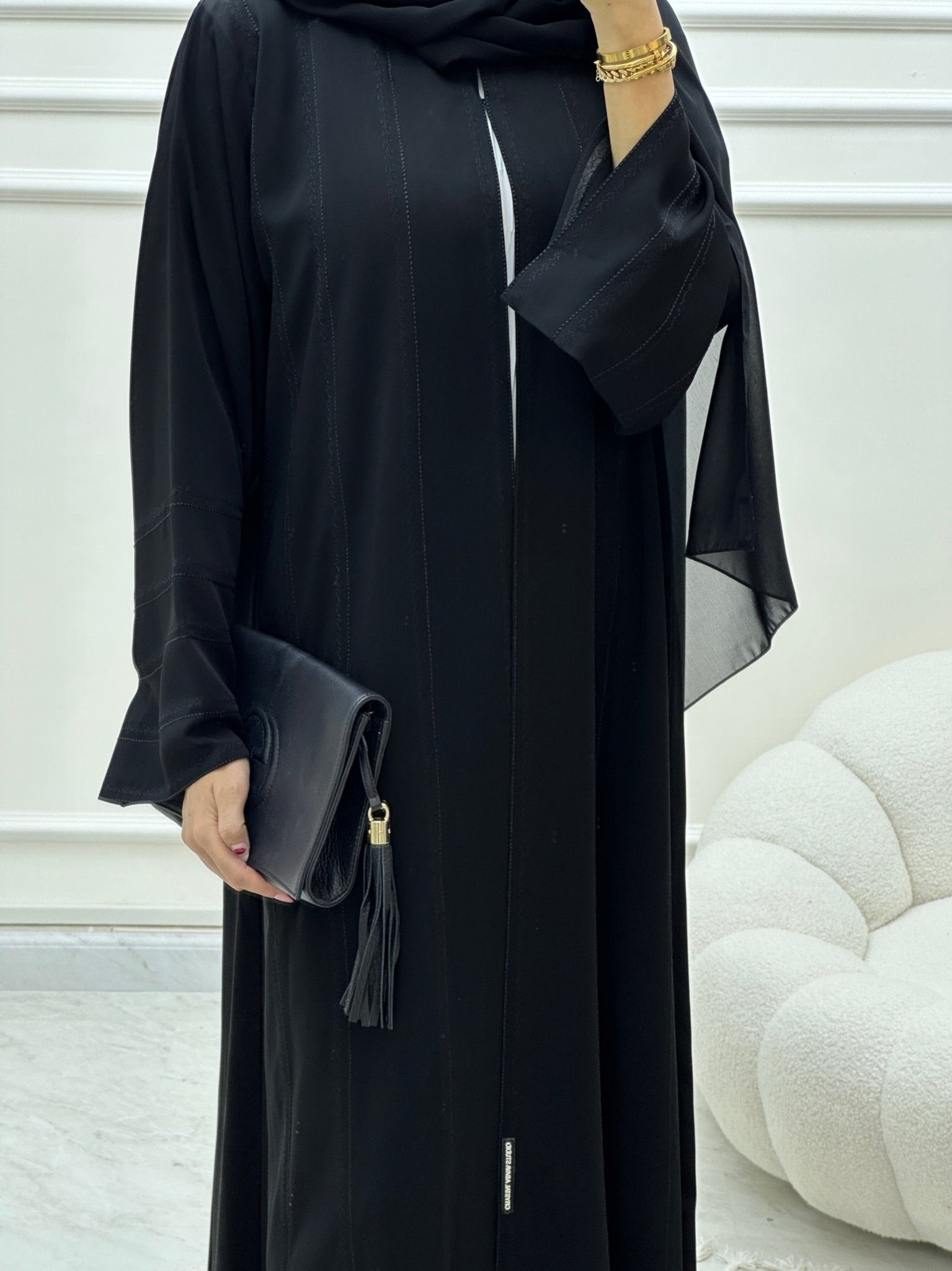 C Ramadan Black Eid Abaya 01