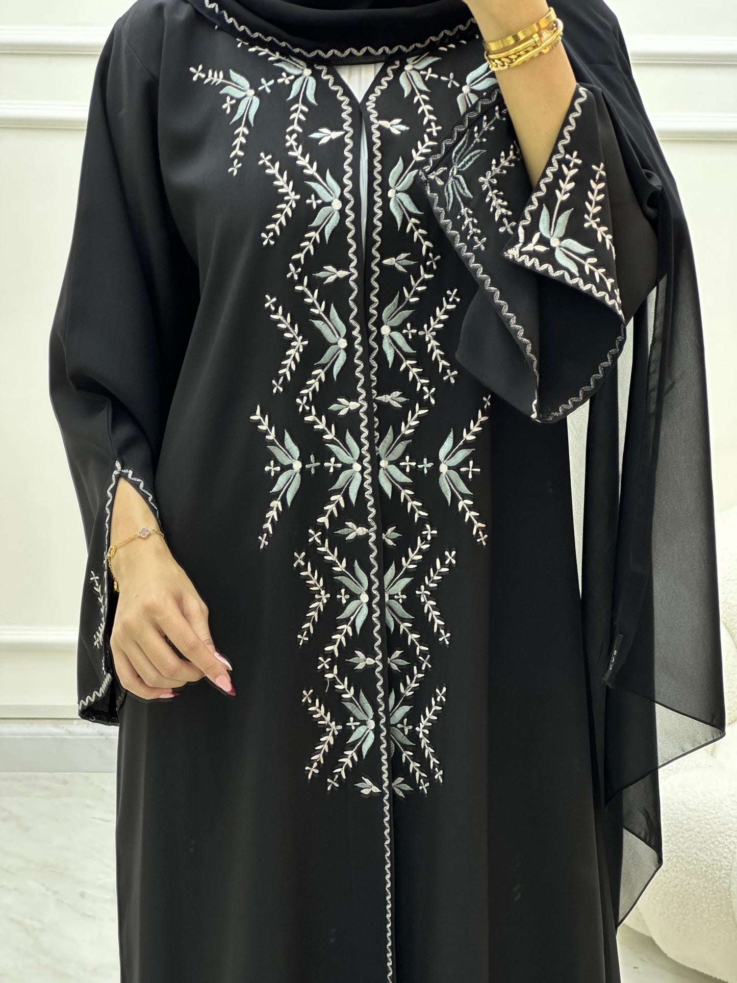 C Ramadan Black Eid Abaya 03