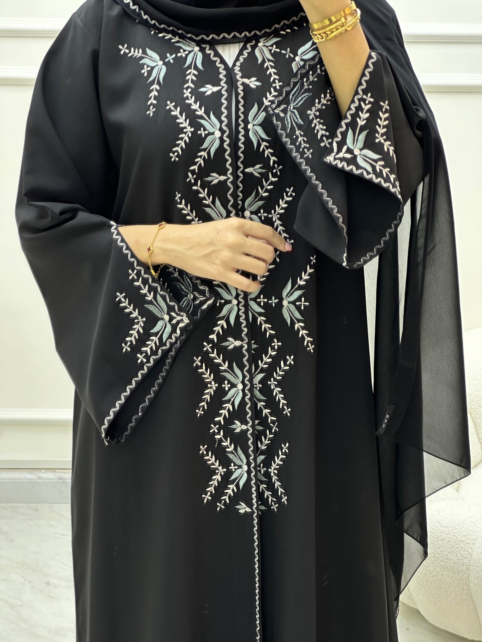 C Ramadan Black Eid Abaya 03