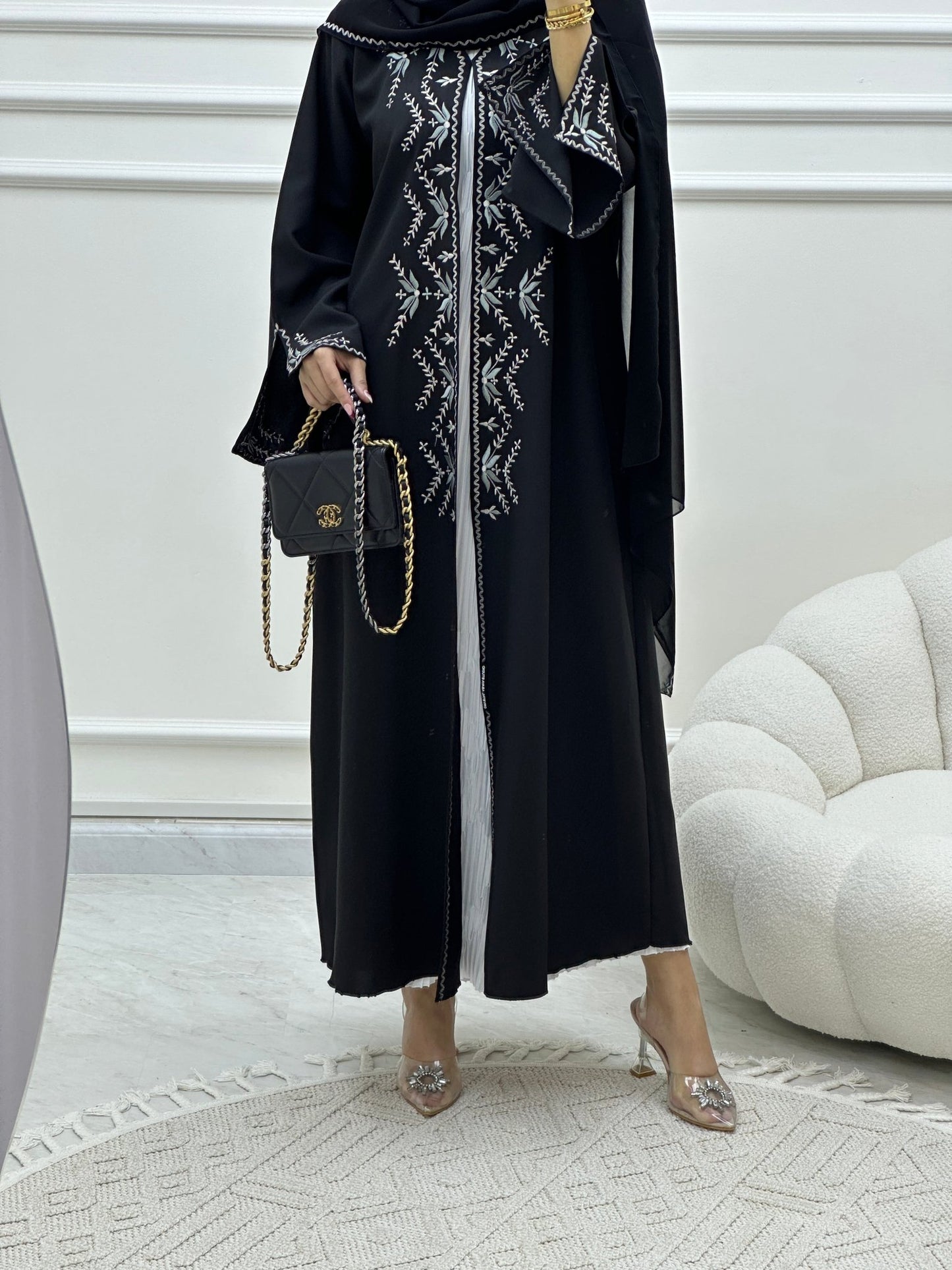 C Ramadan Black Eid Abaya 03