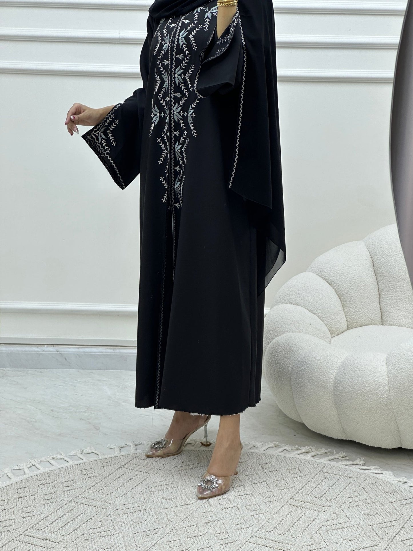 C Ramadan Black Eid Abaya 03