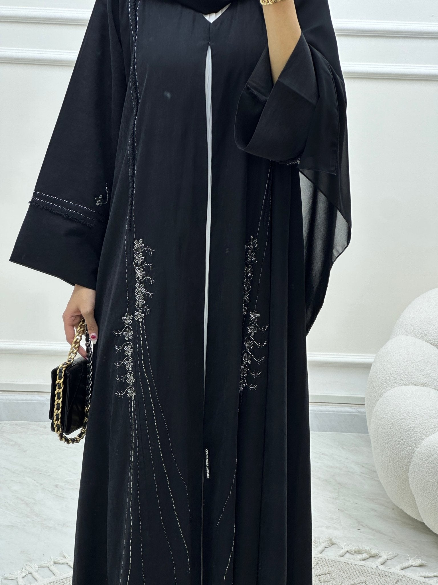 C Ramadan Black Eid Abaya 04