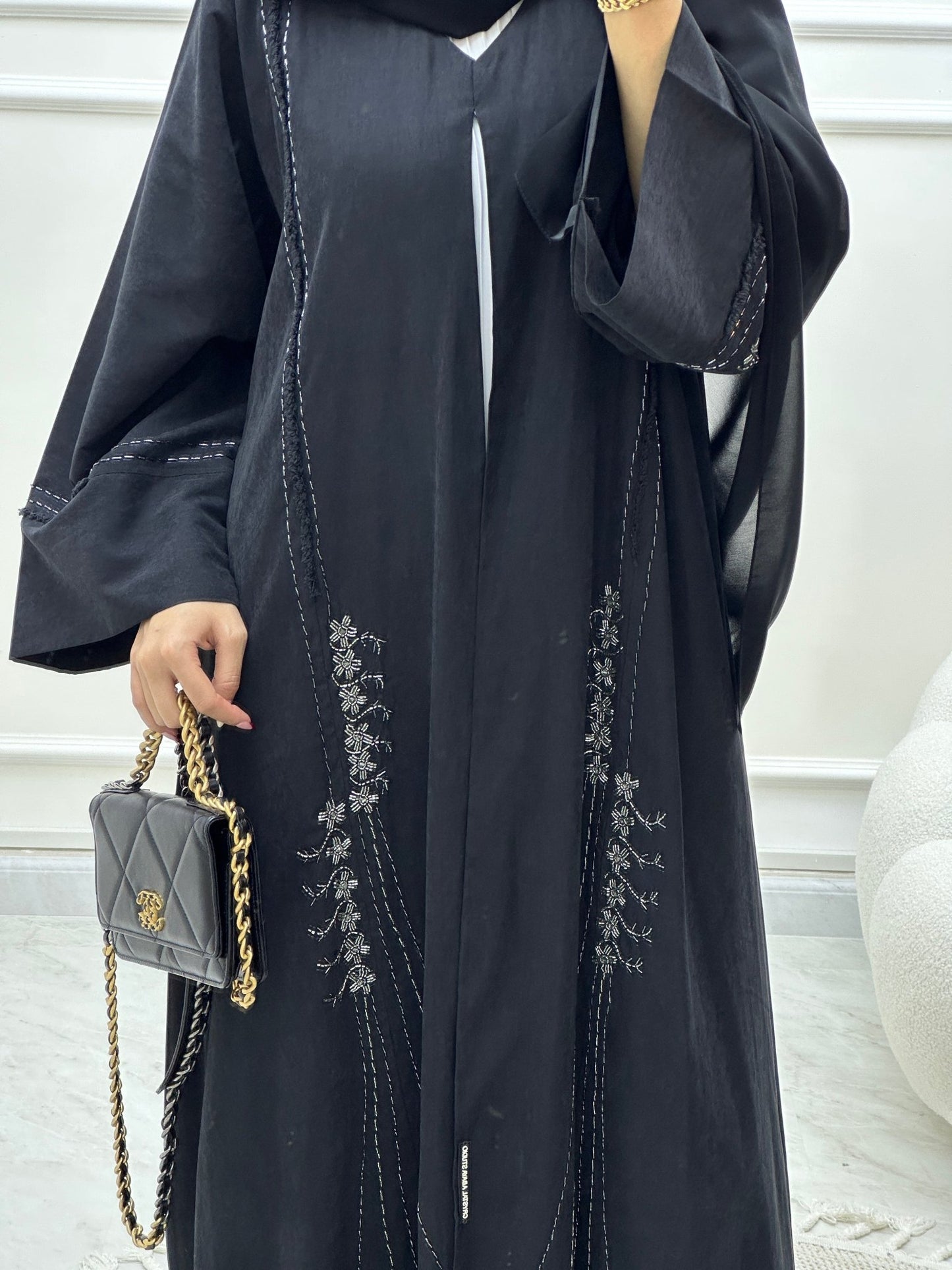 C Ramadan Black Eid Abaya 04