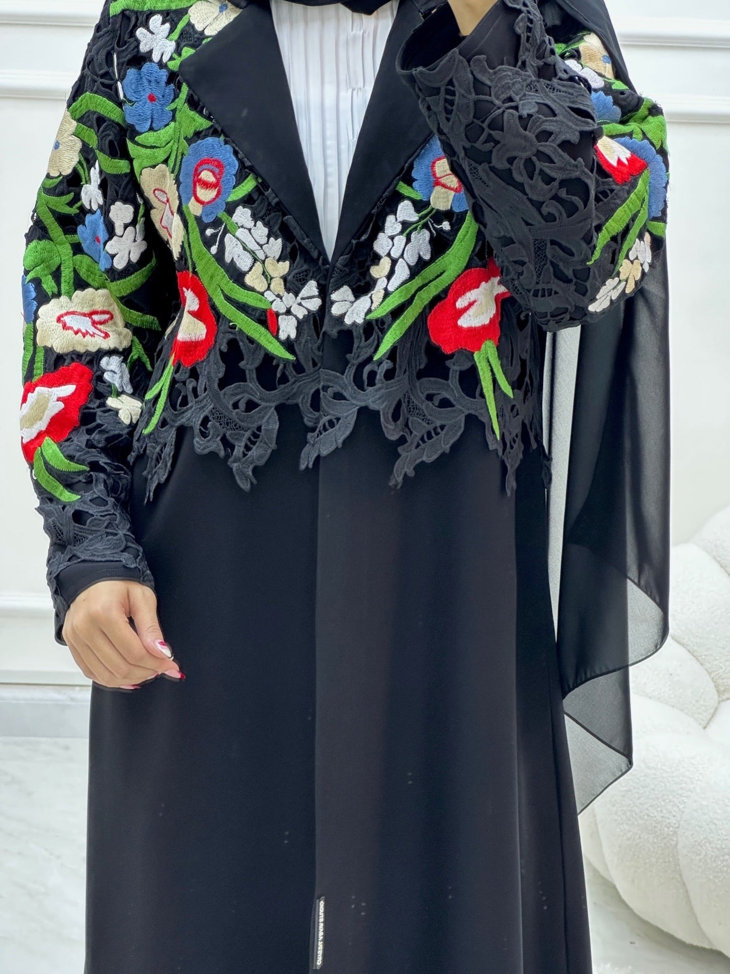 C Ramadan Black Eid Abaya 10