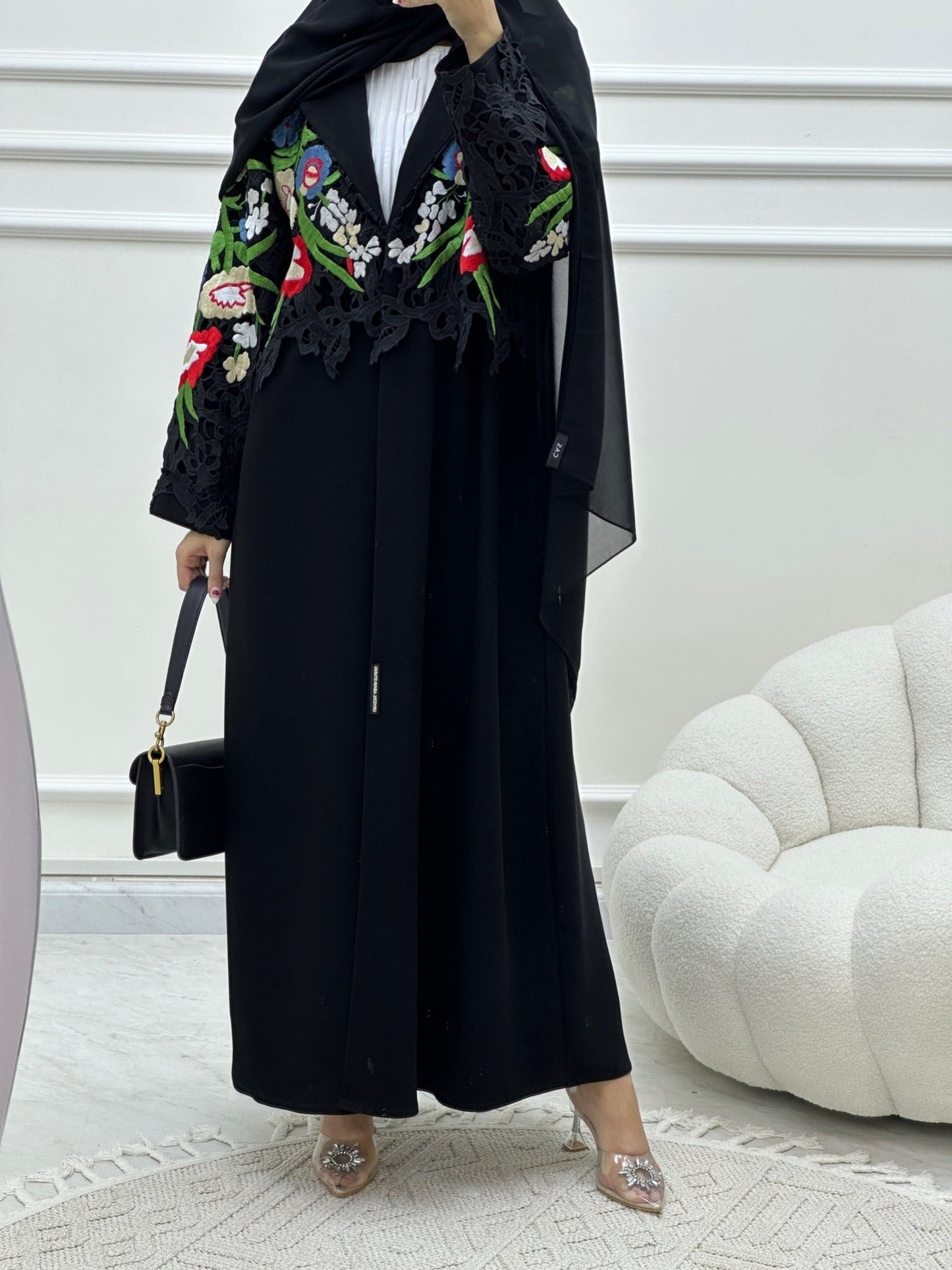 C Ramadan Black Eid Abaya 10