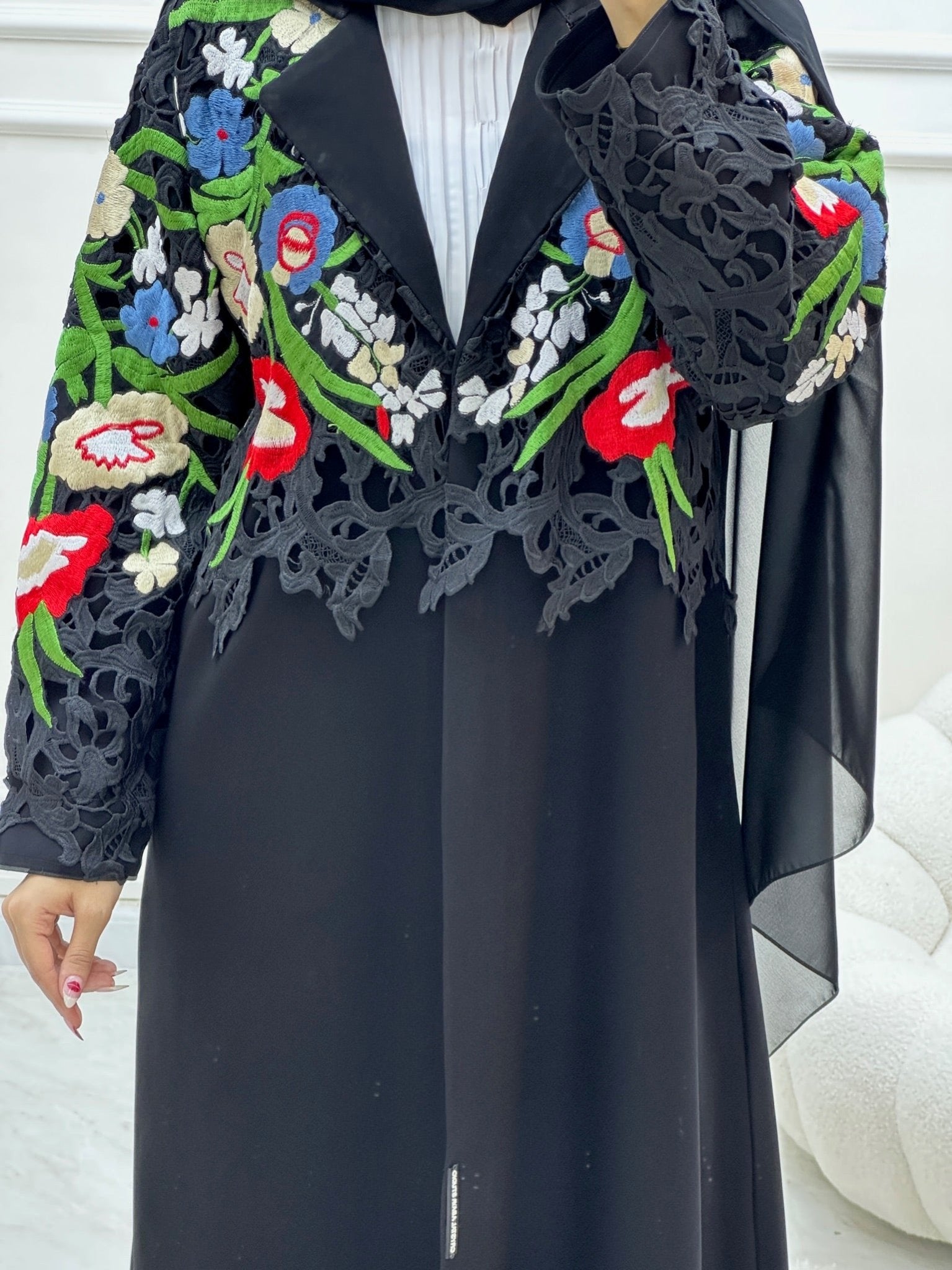 C Ramadan Black Eid Abaya 10