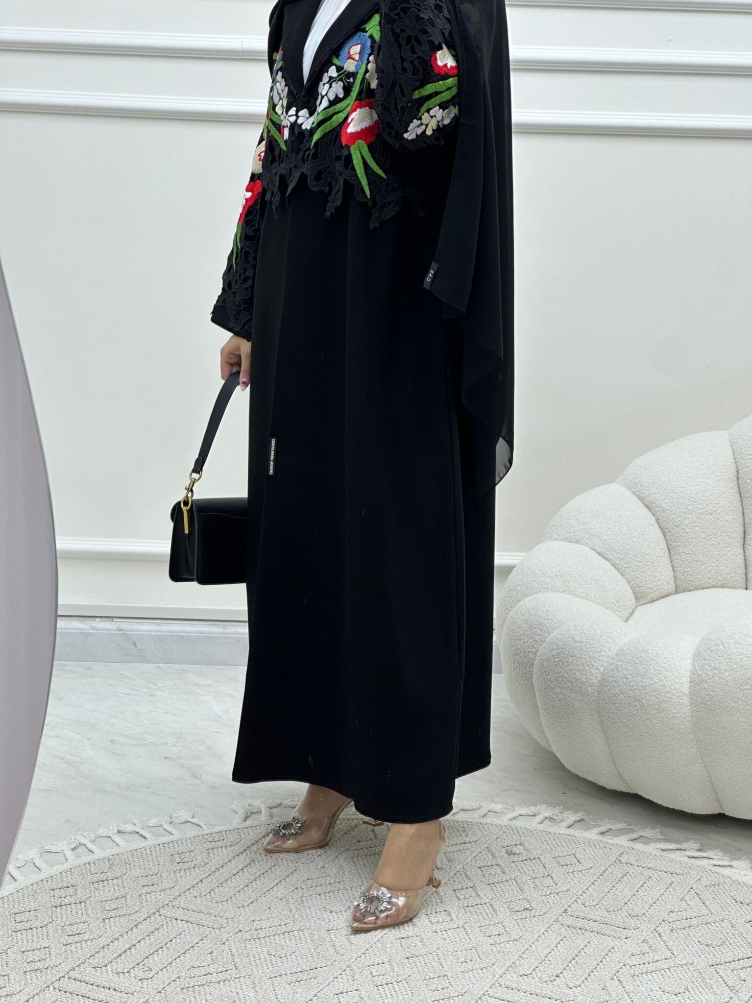 C Ramadan Black Eid Abaya 10