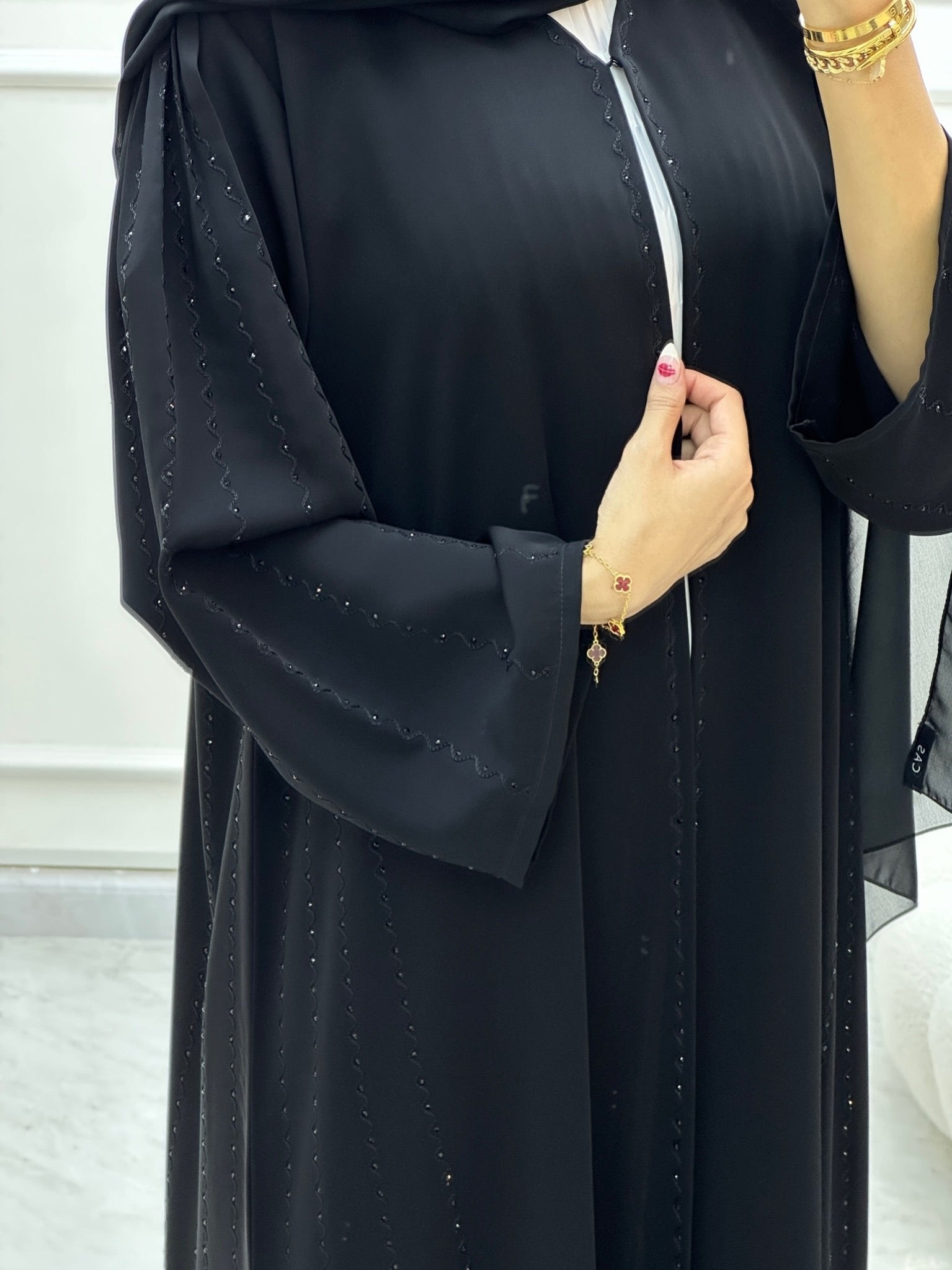 C Ramadan Black Eid Abaya 11