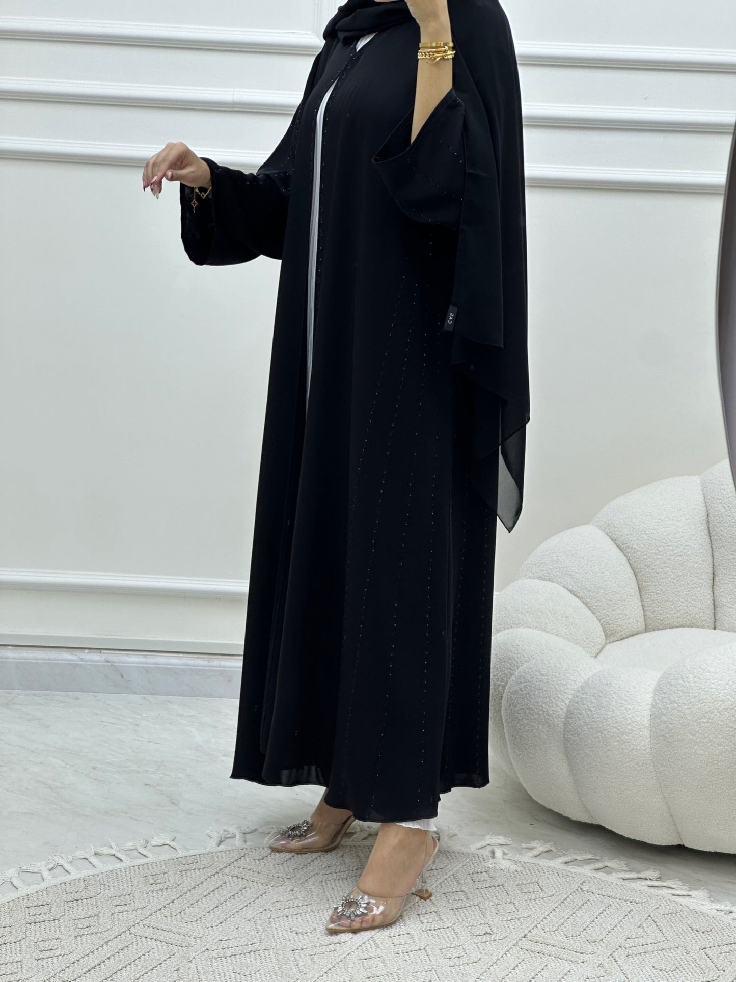 C Ramadan Black Eid Abaya 11