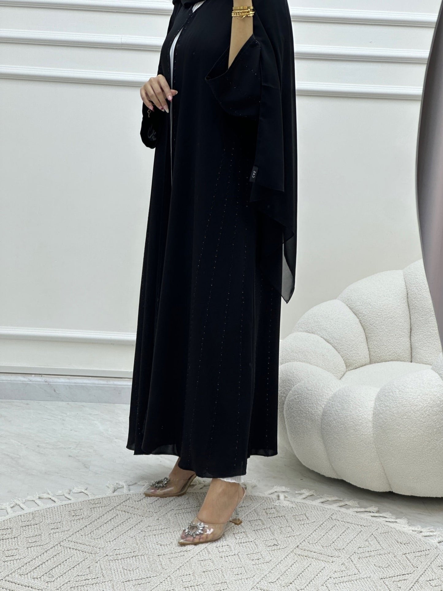 C Ramadan Black Eid Abaya 11