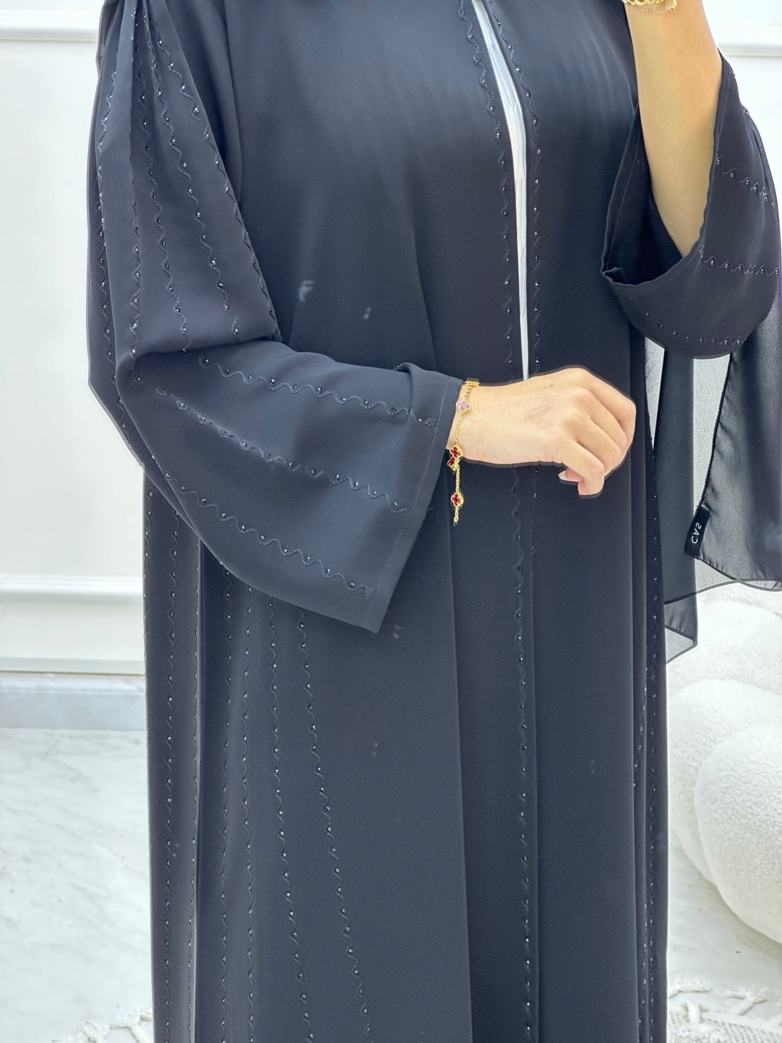 C Ramadan Black Eid Abaya 11