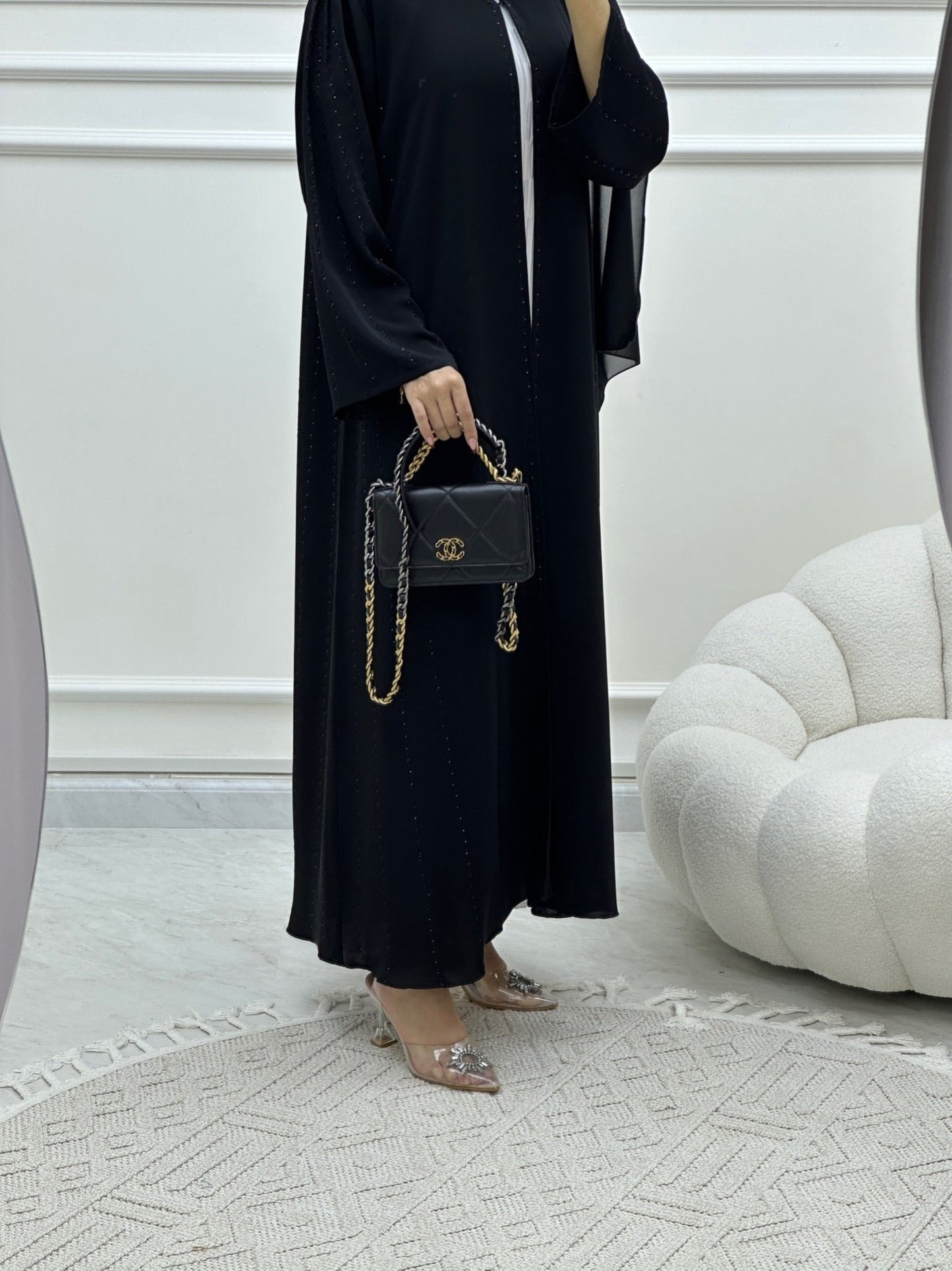 C Ramadan Black Eid Abaya 11