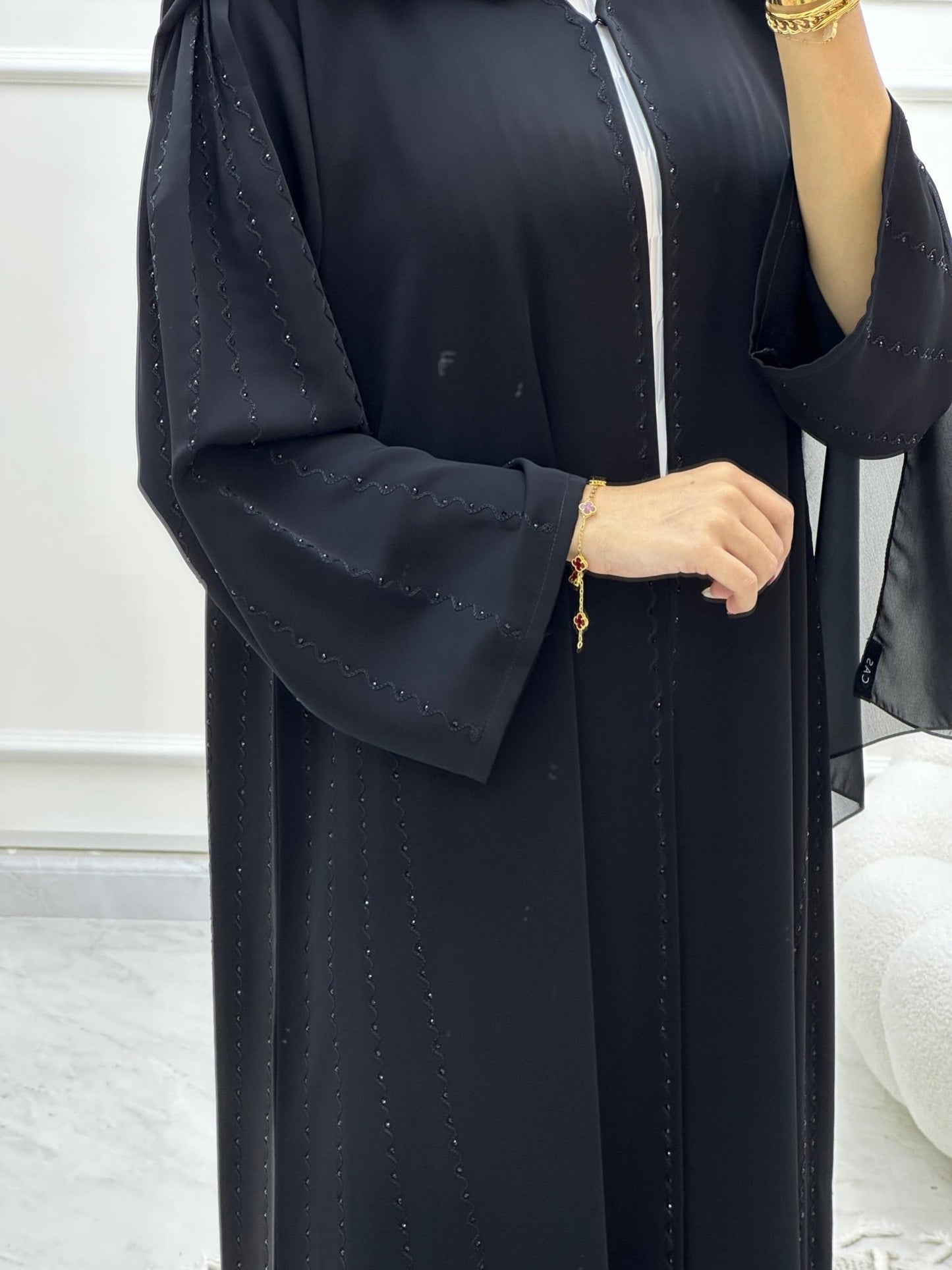 C Ramadan Black Eid Abaya 11