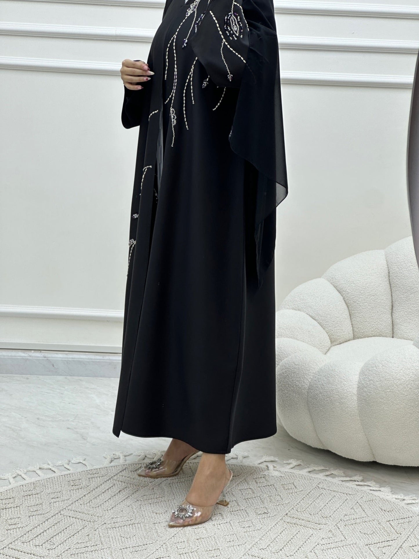 C Ramadan Black Eid Abaya 12