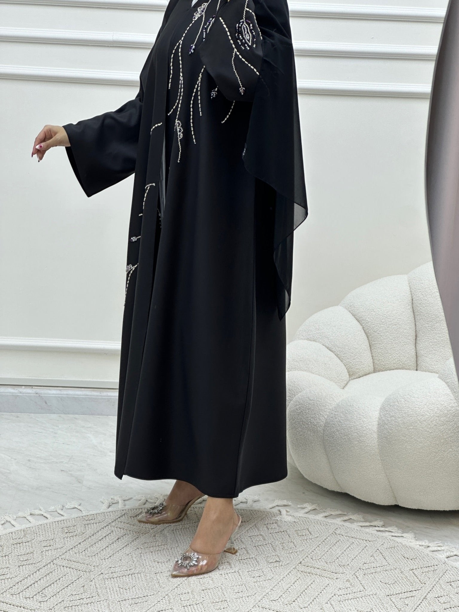 C Ramadan Black Eid Abaya 12