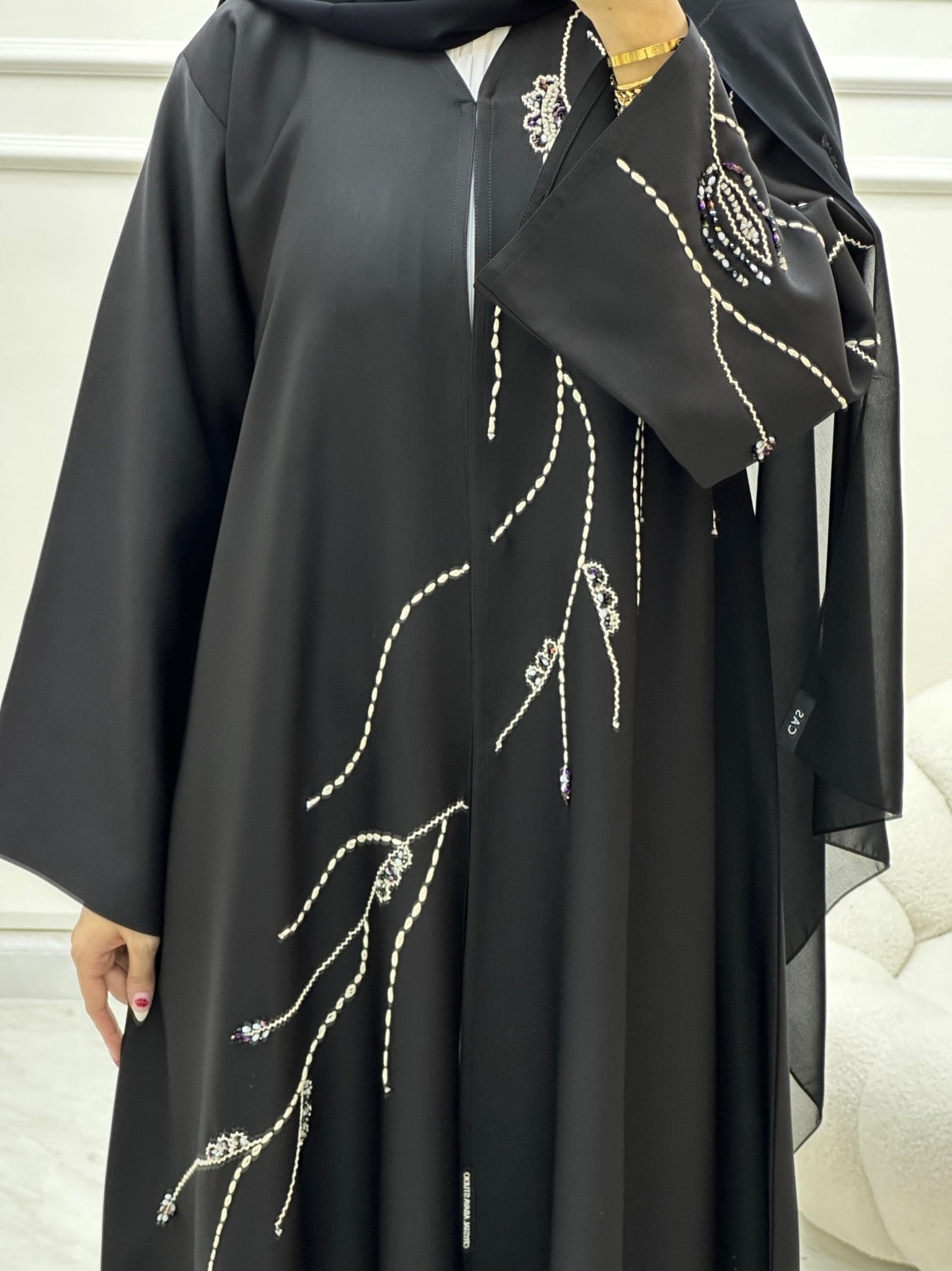 C Ramadan Black Eid Abaya 12